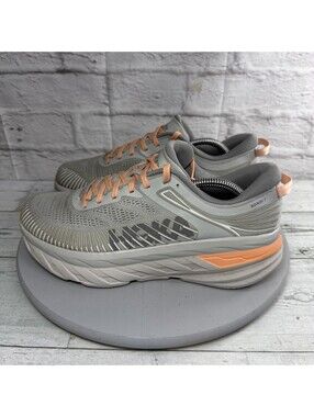Hoka One One Bondi 7 Running Shoes Sneakers 1110519 HMSH Womens Size 10